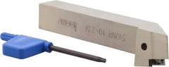 Iscar - SVJN, Right Hand Cut, 5/8" Shank Height x 5/8" Shank Width, Negative Rake Indexable Turning Toolholder - 4" OAL, VN..2.5 Insert Compatibility, Series Isoturn - Americas Industrial Supply