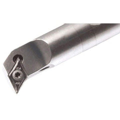 Iscar - 1.22" Min Bore Diam, 12" OAL, 1" Shank Diam, S-SDUC Indexable Boring Bar - 2.17" Max Bore Depth, DC.. 3 Insert, Screw Holding Method - Americas Industrial Supply
