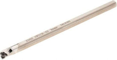 Iscar - 6.6mm Min Bore Diam, 100mm OAL, 6mm Shank Diam, E-SWUC Indexable Boring Bar - WCGT 0201.. Insert - Americas Industrial Supply