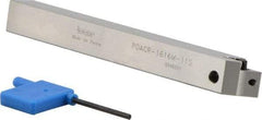 Iscar - PDAC, Right Hand Cut, 16mm Shank Height x 16mm Shank Width, Neutral Rake Indexable Turning Toolholder - 150mm OAL, DC..11T3.. Insert Compatibility, Series Isoturn - Americas Industrial Supply