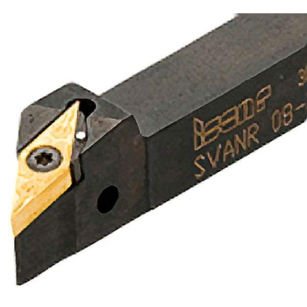 Iscar - SVAN, Right Hand Cut, 5/8" Shank Height x 5/8" Shank Width, Negative Rake Indexable Turning Toolholder - 4" OAL, VN..2.5-.. Insert Compatibility, Series Isoturn - Americas Industrial Supply