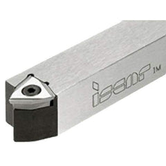 Iscar - SWDP, Left Hand Cut, 45° Lead Angle, 12mm Shank Height x 12mm Shank Width, Positive Rake Indexable Turning Toolholder - 150mm OAL, WPE.. Insert Compatibility, Series Isoturn - Americas Industrial Supply