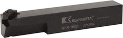 Kennametal - External Thread, Right Hand Cut, 25.4mm Shank Width x 25.4mm Shank Height Indexable Threading Toolholder - 152.4mm OAL, N.3L Insert Compatibility, NE Toolholder, Series Top Notch - Americas Industrial Supply