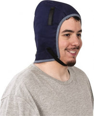 OccuNomix - Universal Size, Navy Blue, Underneath Hard Hat Winter Liner - Americas Industrial Supply
