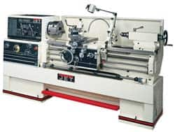 Jet - 14" Swing, 40" Between Centers, 230/460 Volt, Triple Phase Engine Lathe - Americas Industrial Supply