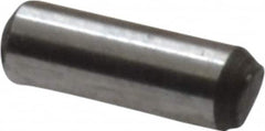 Value Collection - 1/16" Diam x 3/16" Pin Length Grade 8 Alloy Steel Standard Dowel Pin - C 50-58 Hardness, 800 Lb Breaking Strength, 1 Beveled & 1 Rounded End - Americas Industrial Supply