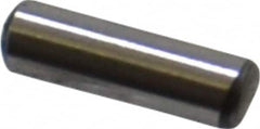 Value Collection - 3/32" Diam x 5/16" Pin Length Grade 8 Alloy Steel Standard Dowel Pin - C 50-58 Hardness, 1,800 Lb Breaking Strength, 1 Beveled & 1 Rounded End - Americas Industrial Supply