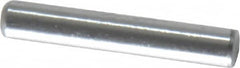 Value Collection - 1/8" Diam x 3/4" Pin Length Grade 8 Alloy Steel Standard Dowel Pin - C 50-58 Hardness, 3,200 Lb Breaking Strength, 1 Beveled & 1 Rounded End - Americas Industrial Supply