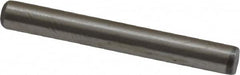 Value Collection - 1/8" Diam x 1" Pin Length Grade 8 Alloy Steel Standard Dowel Pin - C 50-58 Hardness, 3,200 Lb Breaking Strength, 1 Beveled & 1 Rounded End - Americas Industrial Supply