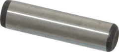 Value Collection - 3/16" Diam x 3/4" Pin Length Grade 8 Alloy Steel Standard Dowel Pin - C 50-58 Hardness, 7,200 Lb Breaking Strength, 1 Beveled & 1 Rounded End - Americas Industrial Supply