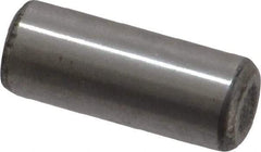 Value Collection - 1/4" Diam x 5/8" Pin Length Grade 8 Alloy Steel Standard Dowel Pin - C 50-58 Hardness, 12,800 Lb Breaking Strength, 1 Beveled & 1 Rounded End - Americas Industrial Supply