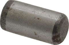 Value Collection - 5/16" Diam x 5/8" Pin Length Grade 8 Alloy Steel Standard Dowel Pin - C 50-58 Hardness, 20,000 Lb Breaking Strength, 1 Beveled & 1 Rounded End - Americas Industrial Supply