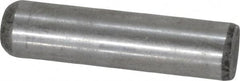 Value Collection - 5/16" Diam x 1-1/4" Pin Length Grade 8 Alloy Steel Standard Dowel Pin - C 50-58 Hardness, 20,000 Lb Breaking Strength, 1 Beveled & 1 Rounded End - Americas Industrial Supply