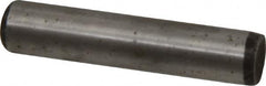 Value Collection - 5/16" Diam x 1-1/2" Pin Length Grade 8 Alloy Steel Standard Dowel Pin - C 50-58 Hardness, 20,000 Lb Breaking Strength, 1 Beveled & 1 Rounded End - Americas Industrial Supply