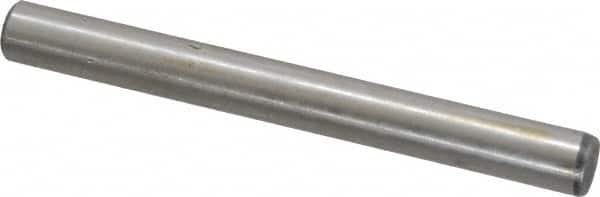 Value Collection - 5/16" Diam x 3" Pin Length Grade 8 Alloy Steel Standard Dowel Pin - C 50-58 Hardness, 20,000 Lb Breaking Strength, 1 Beveled & 1 Rounded End - Americas Industrial Supply