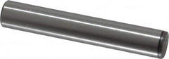 Value Collection - 3/8" Diam x 2-1/4" Pin Length Grade 8 Alloy Steel Standard Dowel Pin - C 50-58 Hardness, 28,700 Lb Breaking Strength, 1 Beveled & 1 Rounded End - Americas Industrial Supply