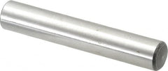 Value Collection - 7/16" Diam x 2-1/2" Pin Length Grade 8 Alloy Steel Standard Dowel Pin - C 50-58 Hardness, 39,100 Lb Breaking Strength, 1 Beveled & 1 Rounded End - Americas Industrial Supply