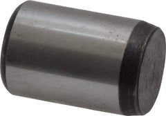 Value Collection - 1/2" Diam x 3/4" Pin Length Grade 8 Alloy Steel Standard Dowel Pin - C 50-58 Hardness, 51,000 Lb Breaking Strength, 1 Beveled & 1 Rounded End - Americas Industrial Supply