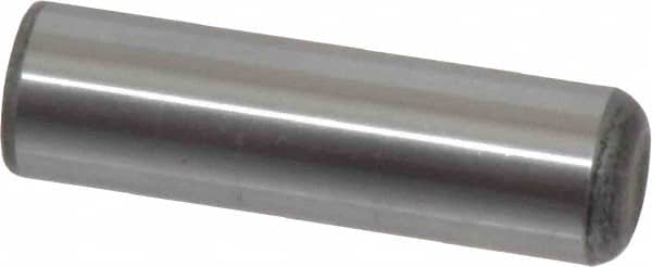 Value Collection - 1/2" Diam x 1-3/4" Pin Length Grade 8 Alloy Steel Standard Dowel Pin - C 50-58 Hardness, 51,000 Lb Breaking Strength, 1 Beveled & 1 Rounded End - Americas Industrial Supply
