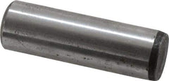 Value Collection - 5/8" Diam x 2" Pin Length Grade 8 Alloy Steel Standard Dowel Pin - C 50-58 Hardness, 79,800 Lb Breaking Strength, 1 Beveled & 1 Rounded End - Americas Industrial Supply