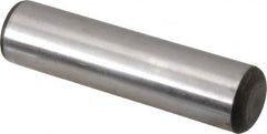 Value Collection - 7/8" Diam x 3-1/2" Pin Length Grade 8 Alloy Steel Standard Dowel Pin - C 50-58 Hardness, 156,000 Lb Breaking Strength, 1 Beveled & 1 Rounded End - Americas Industrial Supply