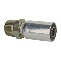 Eaton - 1-11-1/2 NPT Straight Hydraulic Hose Fitting - 3/4" Hose Diam - Americas Industrial Supply