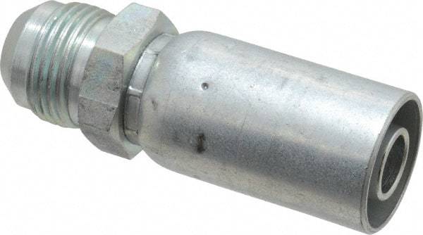 Eaton - 1-1/16-12 SAE Straight Hydraulic Hose Fitting - 5/8" Hose Diam - Americas Industrial Supply