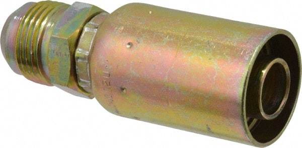 Eaton - 1-1/16-12 SAE Straight Hydraulic Hose Fitting - 3/4" Hose Diam - Americas Industrial Supply