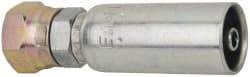 Eaton - 1/4-18 Thread Straight Hydraulic Hose Fitting - 1/4" Hose Diam - Americas Industrial Supply