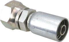 Eaton - 1-1/16-12 SAE Straight Hydraulic Hose Fitting - 1/2" Hose Diam - Americas Industrial Supply