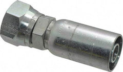 Eaton - 1-1/16-12 SAE Straight Hydraulic Hose Fitting - 5/8" Hose Diam - Americas Industrial Supply