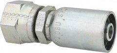 Eaton - 1-14 Thread Straight Hydraulic Hose Fitting - 1/2" Hose Diam - Americas Industrial Supply