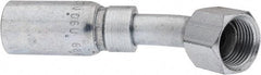 Eaton - 3/4-16 Thread Hydraulic Hose Elbow - 3/8" Hose Diam - Americas Industrial Supply