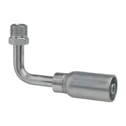 Eaton - 5/8-18 Thread Hydraulic Hose Elbow - 3/8" Hose Diam - Americas Industrial Supply