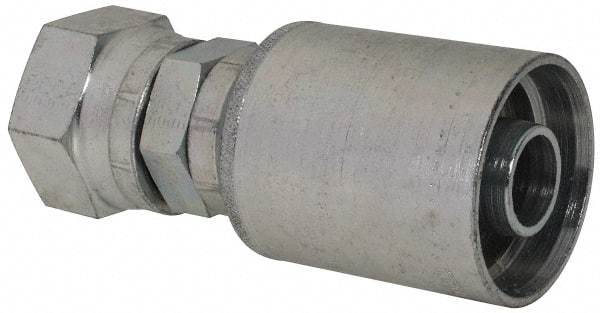 Eaton - 1 - 3/16-12 Thread Straight Hydraulic Hose Fitting - 3/4" Hose Diam - Americas Industrial Supply