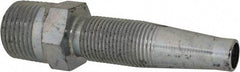 Eaton - 3/8-18 Thread Straight Hydraulic Hose Fitting - 3/8" Hose Diam - Americas Industrial Supply