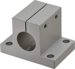 80/20 Inc. - 1-1/2 Inch Wide x 2-1/8 Inch High x 3 Inch Deep Double Horizontal Base - 1.004 Inch Hole x 0.328 Inch Bolt Hole Diameter - Americas Industrial Supply