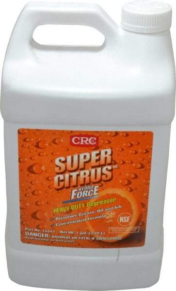 CRC - 1 Gal Bottle Cleaner/Degreaser - Liquid, Citrus - Americas Industrial Supply