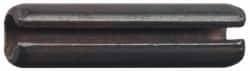 Made in USA - 3/8" Diam x 1-1/2" Long Slotted Spring Pin - Grade 420 Stainless Steel, Bright Finish - Americas Industrial Supply