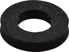 Made in USA - #8 Screw, Grade 60 Neoprene Standard Flat Washer - 0.15" ID x 0.313" OD, 0.077" Thick, Plain Finish - Americas Industrial Supply