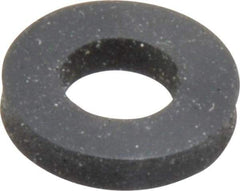Made in USA - 1/4" Screw, Grade 60 Neoprene Standard Flat Washer - 0.23" ID x 1/2" OD, 0.108" Thick, Plain Finish - Americas Industrial Supply