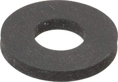 Made in USA - 3/8" Screw, Grade 60 Neoprene Standard Flat Washer - 0.355" ID x 0.813" OD, 0.108" Thick, Plain Finish - Americas Industrial Supply