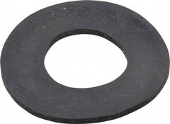 Made in USA - #1 Screw, Grade 60 Neoprene Standard Flat Washer - 0.99" ID x 2" OD, 0.108" Thick, Plain Finish - Americas Industrial Supply