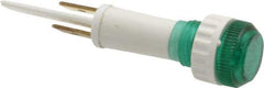 ACI - 24 V Green Lens Indicating Light - Round Lens, Blade Connector, 52.6" OAL x 13.5" Wide - Americas Industrial Supply