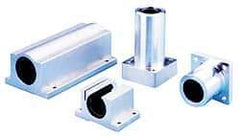 Thomson Industries - 0.754" Inside Diam, 3,800 Lbs. Static Capacity, Closed Twin Pillow Block Linear Bearing - 1-3/4" Overall Height x 2-3/4" Overall Width - Americas Industrial Supply