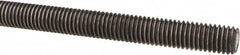 Made in USA - 1/2-13 UNC (Coarse), 3' Long, Low Carbon Steel Threaded Rod - Oil Finish Finish, Right Hand Thread - Americas Industrial Supply