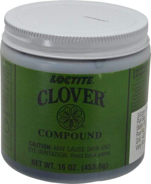 Loctite - 1 Lb Water Soluble Compound - Compound Grade Super Fine, 400 Grit, Black & Gray, Use on General Purpose - Americas Industrial Supply