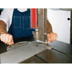 Lenox - 4 TPI, 7' 9-1/2" Long x 3/8" Wide x 0.032" Thick, Welded Band Saw Blade - Americas Industrial Supply