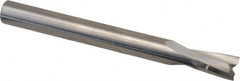Onsrud - 1/4" Cutting Diam x 3/8" Length of Cut, 2 Flute, Upcut Spiral Router Bit - Uncoated, Right Hand Cut, Solid Carbide, 2-1/2" OAL x 1/4" Shank Diam, Double Edge, 11° Helix Angle - Americas Industrial Supply