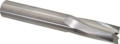 Onsrud - 1/2" Cutting Diam x 1-1/8" Length of Cut, 2 Flute, Upcut Spiral Router Bit - Uncoated, Right Hand Cut, Solid Carbide, 3-1/2" OAL x 1/2" Shank Diam, Double Edge, 11° Helix Angle - Americas Industrial Supply